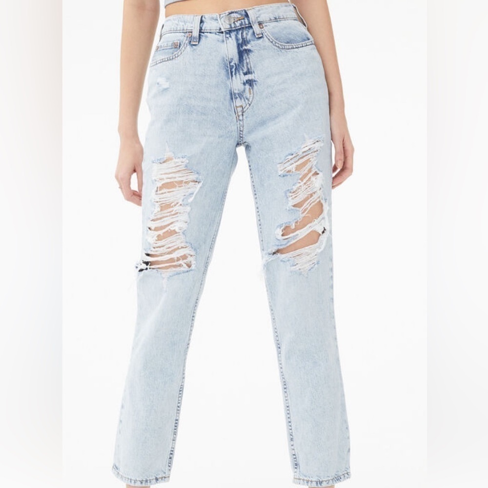 Aeropostle high waist mom jeans size 4